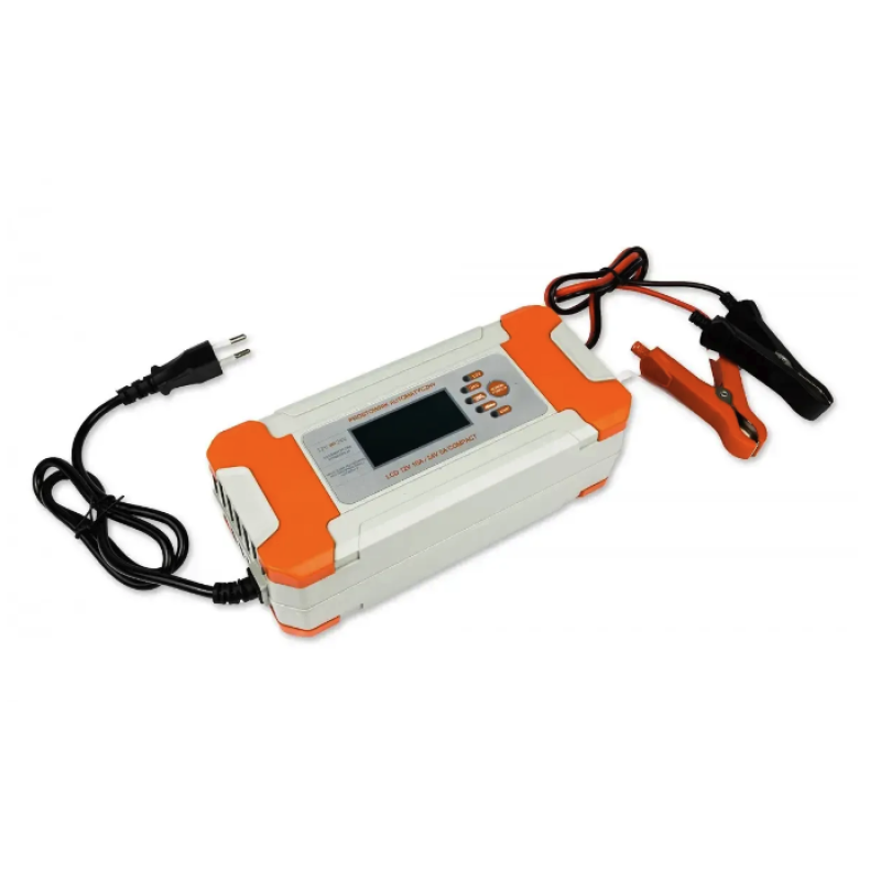 Зарядний пристрій для акумулятора з дисплеєм Smart Pulse Charger 10,0 А·год/12В-24В/ART5036
