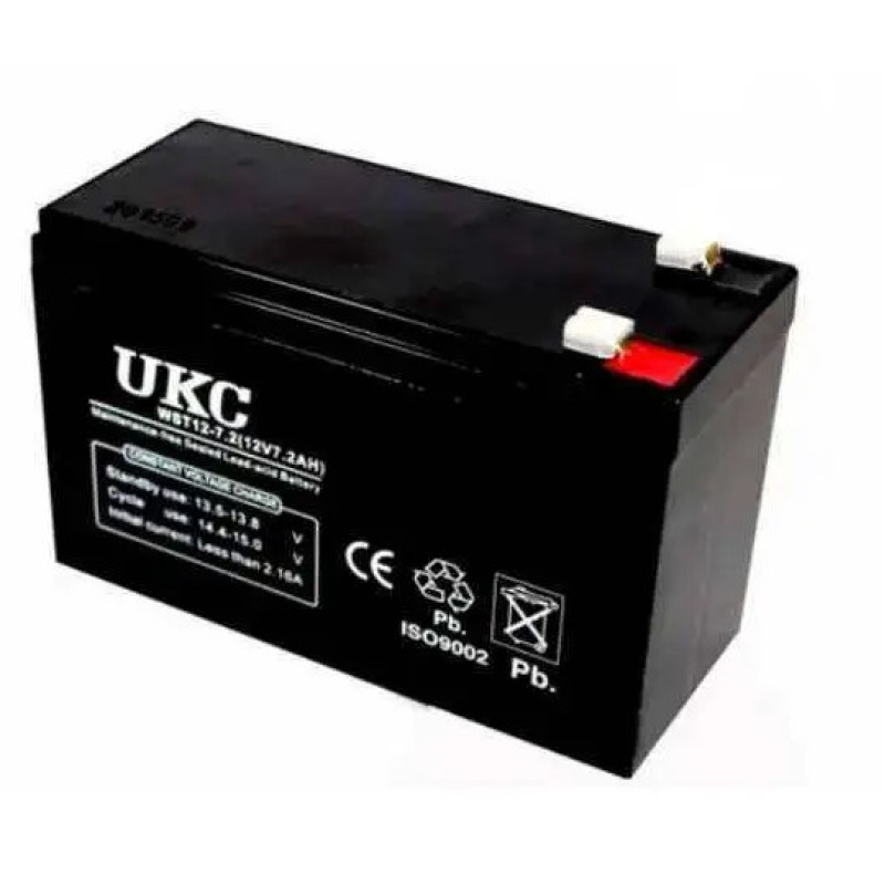 Акумулятор BATTERY 12V 7A UKC (151*65*95см/1.6кг) Акумулятор BATTERY 12V 7A UKC (151*65*95см/1.6кг)