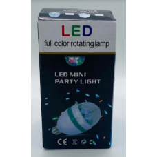 Новорічне світло Дисколампа LED lamp з патроном Disco Bulb/ART-0318