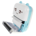 Міні принтер (Mini Printer) акумуляторний, термопринтер, Bluetooth Mini Cat ears.