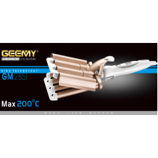 Плойка для завивання волосся п“ять хвиль Gemei GM2851 потрійна mm (5 Хвиля)
