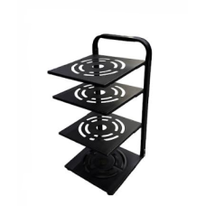 Стелаж для зберігання кухні Kitchen Storage Rack (чорний)
