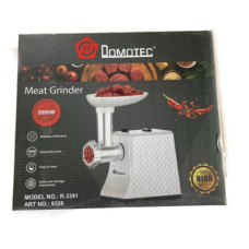 М“ясорубка електрична 1500 Вт, Domotec R 3391, нержавіюча сталь