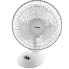 Компактний настільний вентилятор 2 швидкості, автоповорот, Domotec MS 1624 Fan 9“