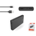 Повербанк Hama ALU15HD 15000 mAh Anthracite (00201655)