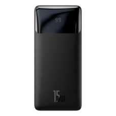 Повербанк Baseus Bipow Digital Display 15W 30000mAh Black/White