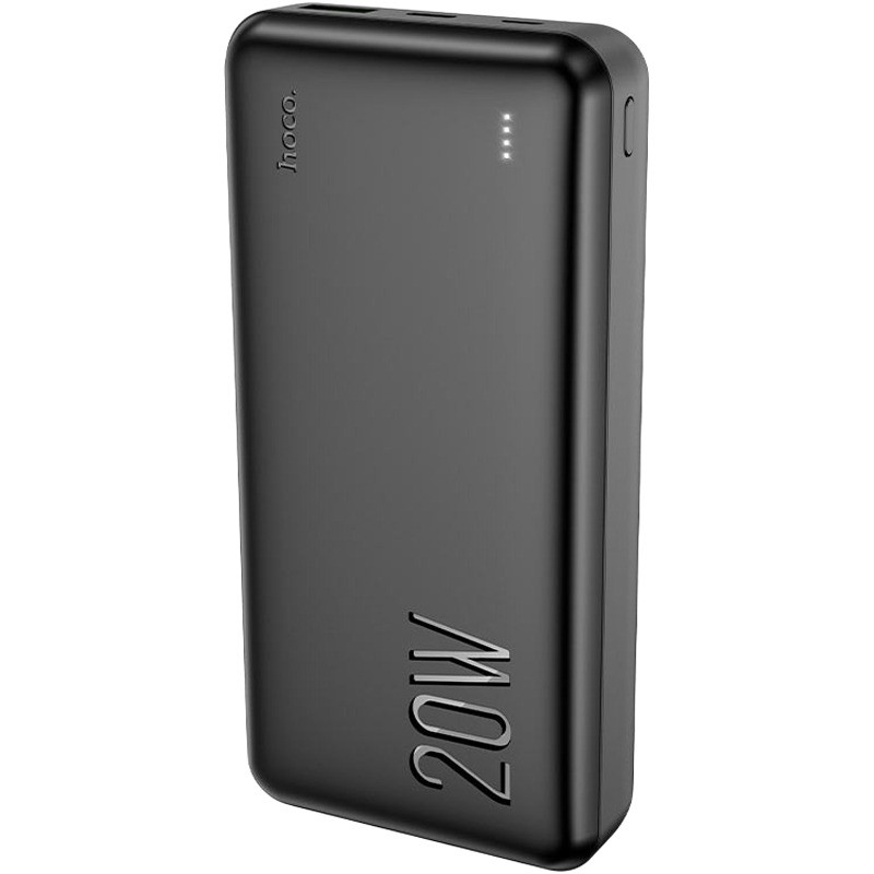 Павербанк, зовнішній акумулятор Hoco J87A 20W 20000 mAh Black