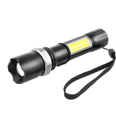 Ліхтарик ручний BL W546 + COB usb charge, яскравий, багатофункціональний