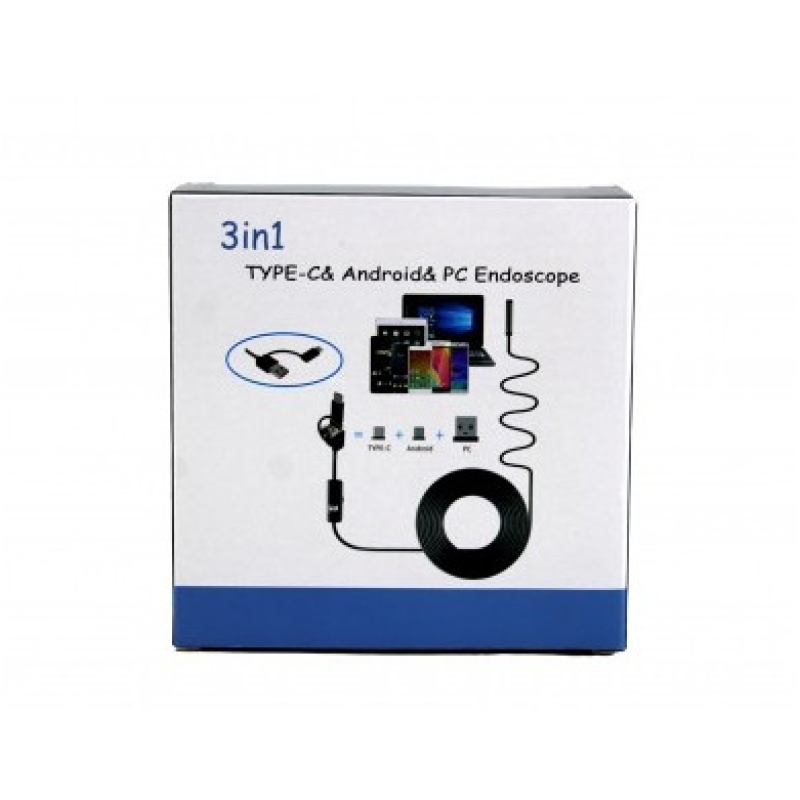 Камера Endoscope довжина 5м, ширина камери 7mm під android