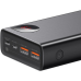 Повербанк для ноутбука Baseus Adaman Metal Digital Display 65W 20000mAh Black Повербанк для ноутбука Baseus Adaman Metal Digital Display 65W 20000mAh Black