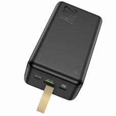 Універсальна портативна зарядка (павербанк) Hoco J87B 20W 30000mAh Black