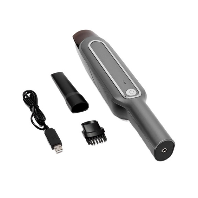 Автомобільний акумуляторний пилосос 8032 car vacuum 888 charger, 2 насадки