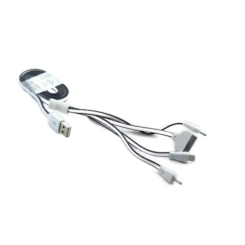 Кабель для зарядки  4 in1 flat
