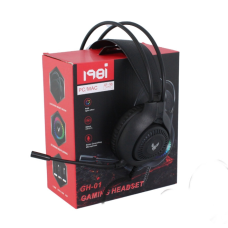 Ігрові провідні навушники,гарнітура з мікрофоном GH 01 Gaming Led RGB