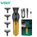 Акумуляторна машинка для стрижки VGR V921, чотири насадки