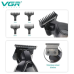 Акумуляторна машинка для стрижки VGR V921, чотири насадки