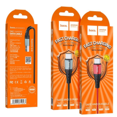 Кабель, шнур для зарядки і передачі данних HOCO COOL DATA CABLE X 38 TYPE C