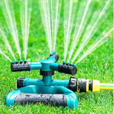 Обертовий автоматичний садовий розбризкувач 360° Lawn Water Sprinkler / ART-5059