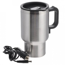 Автомобільна електрична кружка Electric Mug 12В, нержавійка