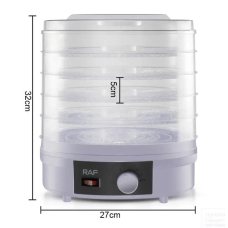 Сушарка для фруктів, сушильна машина  Fruit Drying Machine R.6800, потужність 350Вт