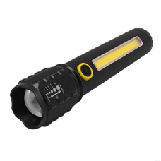 Кишеньковий ліхтар з боковим підсвічуванням BL C72 P50 COB USB зарядка 1000 лм вбудований акумулятор