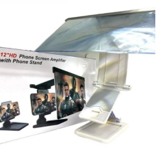 Збільшувач екрана смартфона F12 12“ ART-5071 з підставкою, 3D ефект