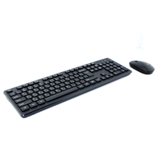 Бездротова клавіатура та мишка 8875 Black, комплект 2-в-1