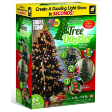 Світлодіодна гірлянда Star Shower Dazzle Tree, Новорічна магія для вашої ялинки