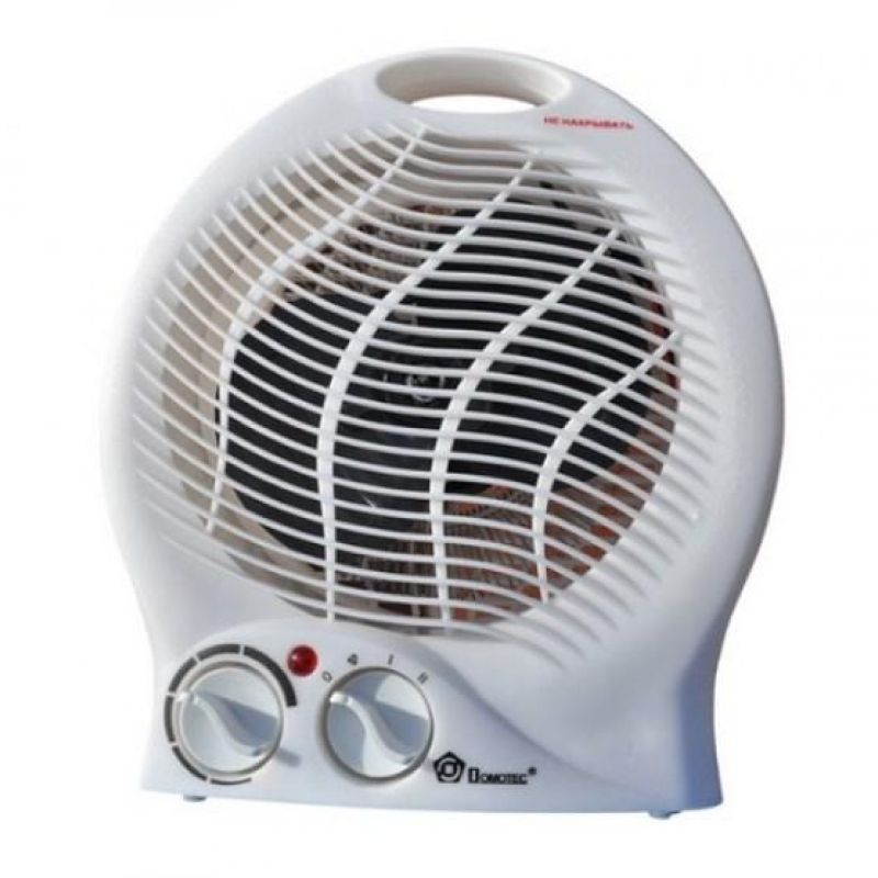 Обігрівач-Дуйка, тепловентилятор Domotec MS 5902 два режими 1000/2000 W