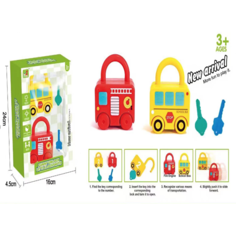 Набір іграшкових машинок Toy Key 958A (2 штуки в упаковці)
