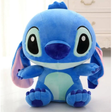 М’яка плюшева іграшка Стіч (Stitch) Блакитний — 45 см