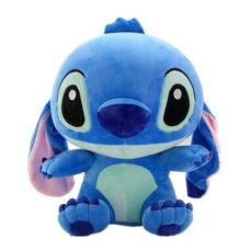 М’яка плюшева іграшка Стіч (Stitch) Блакитний — 75 см
