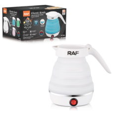 Складаний електричний силіконовий дорожній чайник 600мл Silicone Folding Kettle R.7504 0.6L
