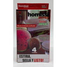 Силіконові плівки-кришки Silicon SELLA MAGIC (Homiss Kitchen) / (набір з 4)