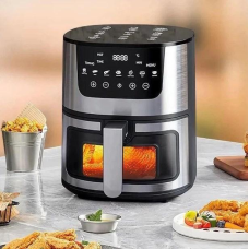 Мультипіч аерофритюрниця Air Fryer MS-3221 (3500 Вт / 7 л) з оглядовим вікном
