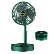 Вентилятор складаний настільний акумуляторний Folding Storage Fan, діаметром 164 мм