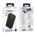 Зовнішній портативний акумулятор, зарядка (павербанк) POWER BANK BOROFONE 20000MAH J56 A