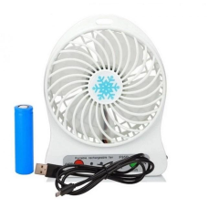 Міні вентилятор настільний mini fan XSFS-01 з акумулятором 18650