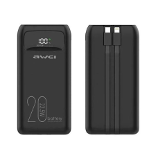 Зарядний пристрій, портативний павербанк POWER BANK AWEI P13K 22,5W USB 20000mah