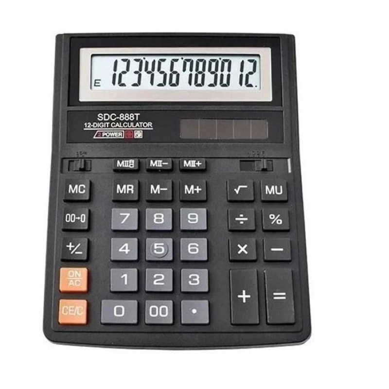 Настільний калькулятор KK 888T, чорний