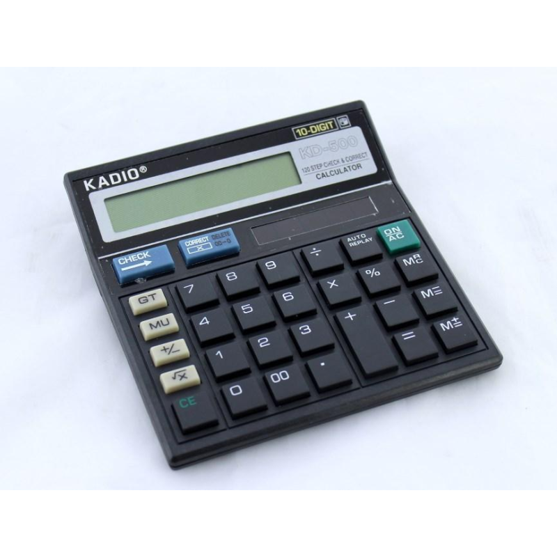 Настільний офісний калькулятор KK KD500 / KD 512 (10 розрядів)