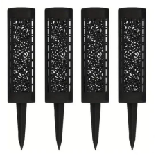 Садовий світильник Garden Light 10 9753 (в комплекті 4 шт), чорний