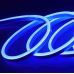 Силіконова LED NEON стрічка СИНЯ 5M Blue 12V-220V