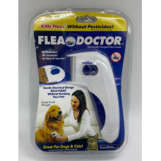 Електричний гребінець для тварин Flea Doctor з функцією знищення бліх