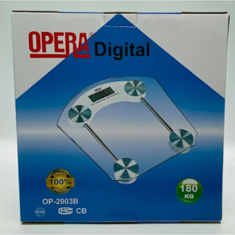 Ваги підлогові ACS OPERA OP2003B квадратні до 180 кг