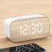 Мобільна колонка, електронний годинник,Bluetooth, дзеркало, LED підсвітка