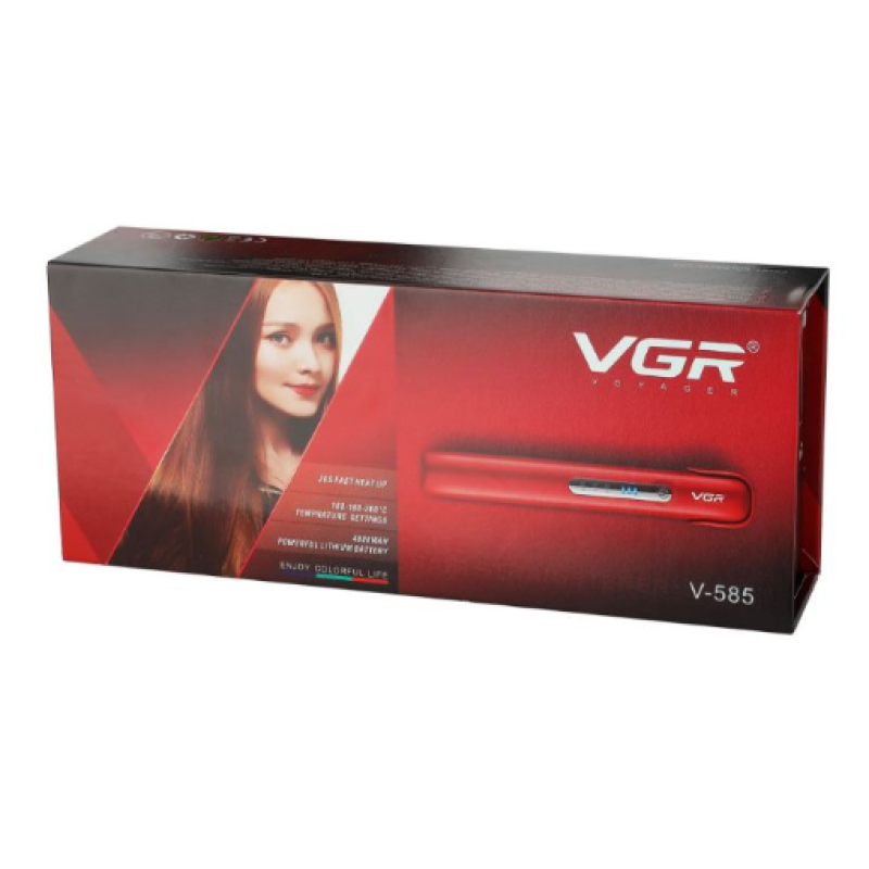 Випрямляч Перезаряджуваний Hair Straightener VGR V-585 Випрямляч Перезаряджуваний Hair Straightener VGR V-585
