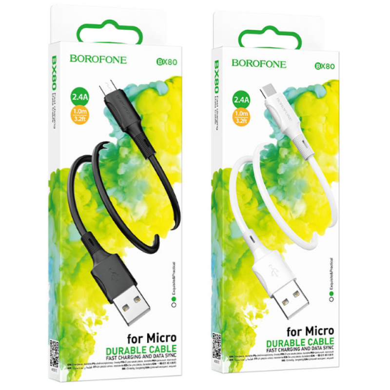 Кабель Micro BOROFONE BX80 Succeed Charging Data Cable