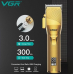Професійна акумуляторна машинка для стрижки VGR V-280 Gold