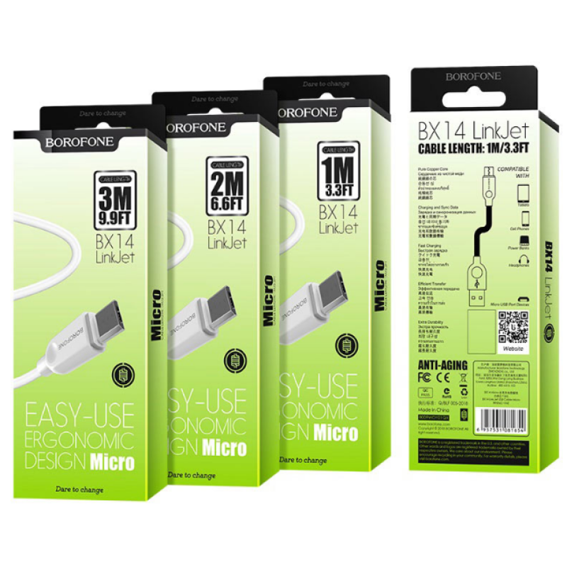 Кабель Micro BOROFONE BX14